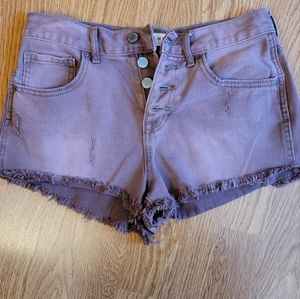 Bullhead Mauve High Rise Short 26 Waist